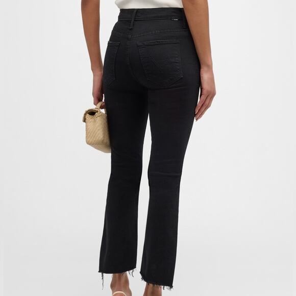 MOTHER Crop Step Fray Jeans Sz 26 - Picture 7 of 11